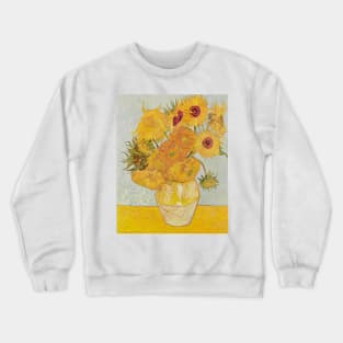 Sunflowers by Van Gogh Crewneck Sweatshirt